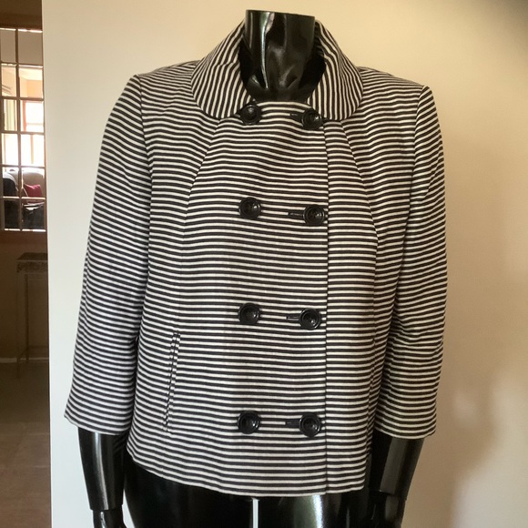 Precis Petite Jackets & Blazers - PRÉCIS PETITE Navy/White Blazer